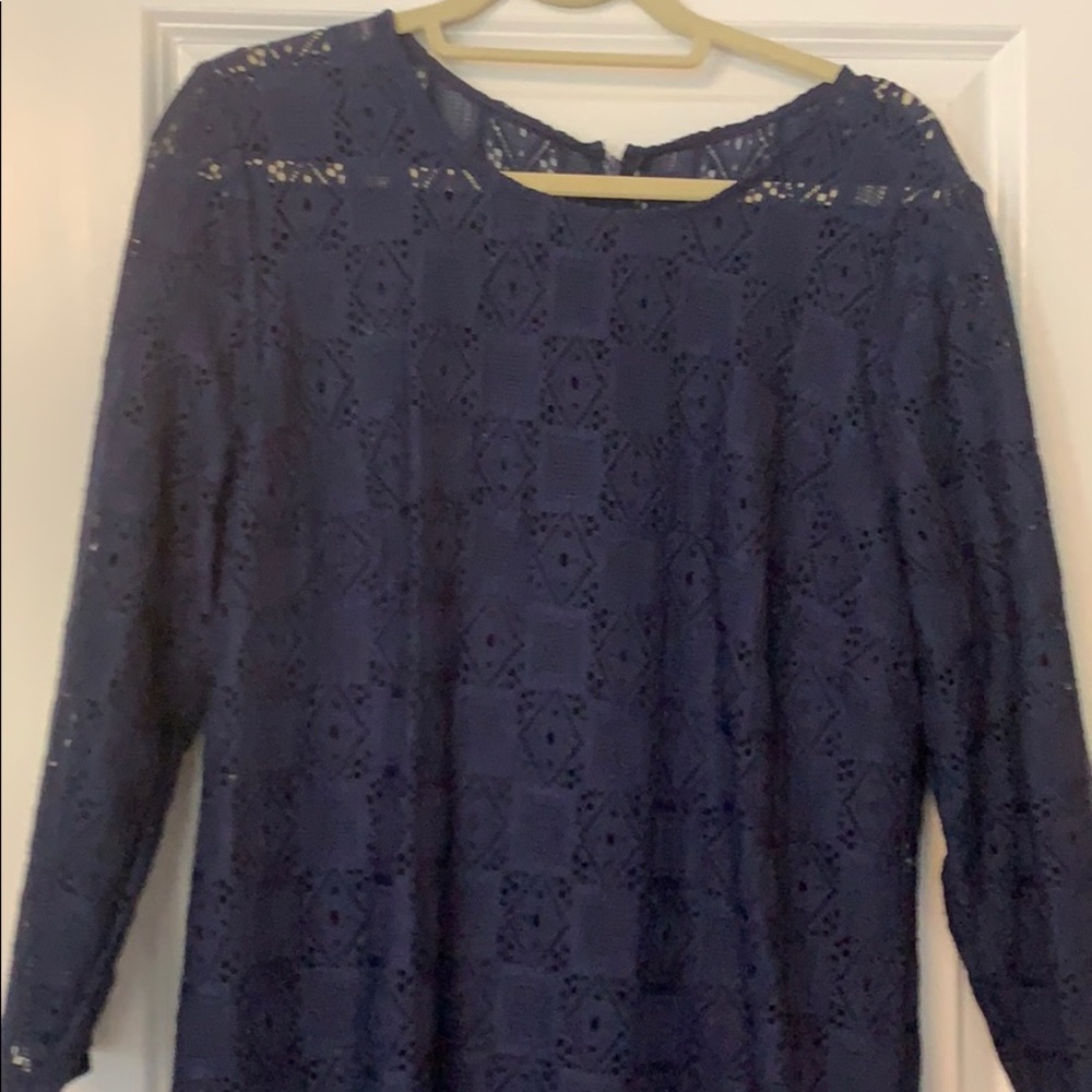 Laundry lace overlay dress